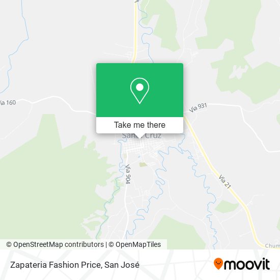 Zapateria Fashion Price map