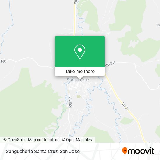 Sangucheria Santa Cruz map
