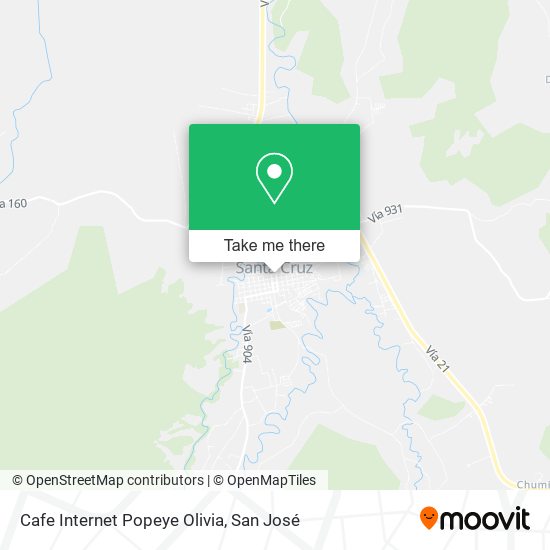 Cafe Internet Popeye Olivia map