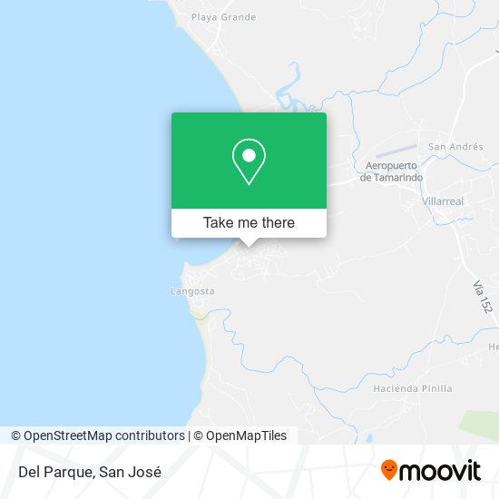 Mapa de Del Parque