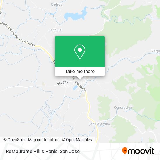 Restaurante Pikis Panis map