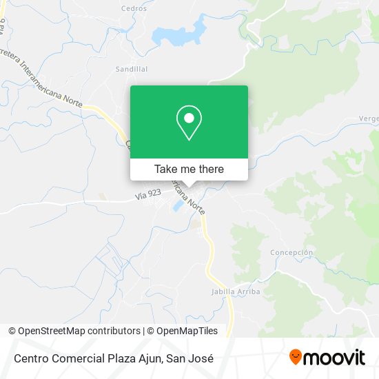 Mapa de Centro Comercial Plaza Ajun