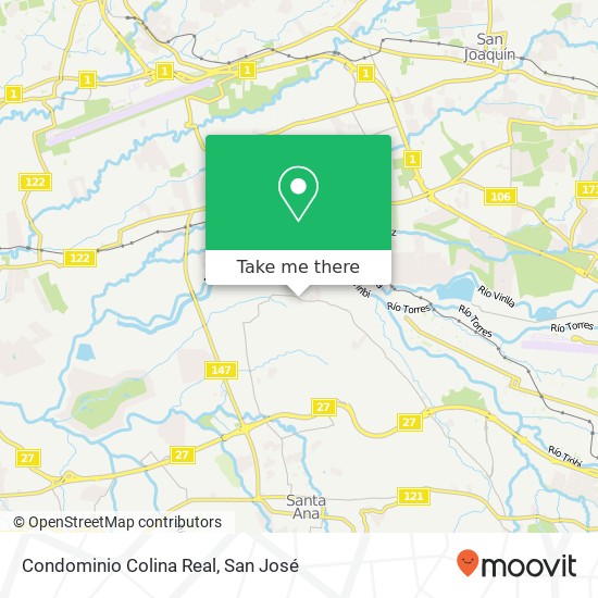 Condominio Colina Real map