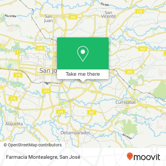 Farmacia Montealegre map