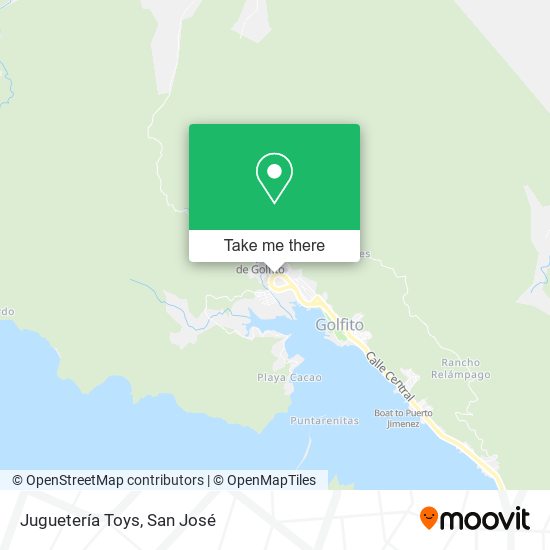 Mapa de Juguetería Toys