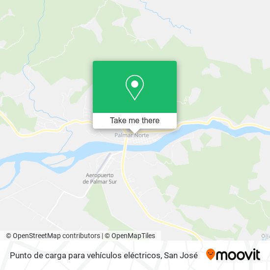 Mapa de Punto de carga para vehículos eléctricos