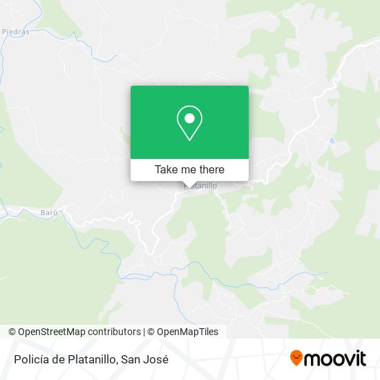 Policía de Platanillo map