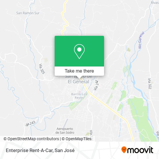 Enterprise Rent-A-Car map