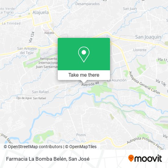 Farmacia La Bomba Belén map