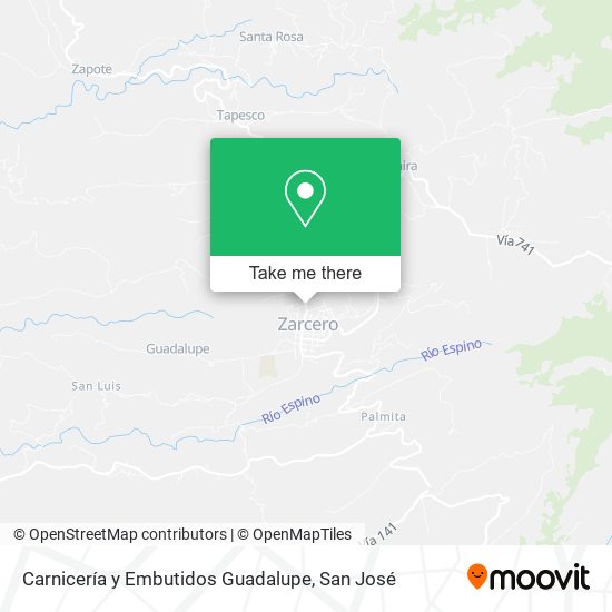 Carnicería y Embutidos Guadalupe map