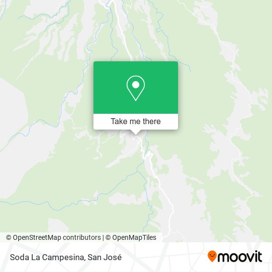 Mapa de Soda La Campesina