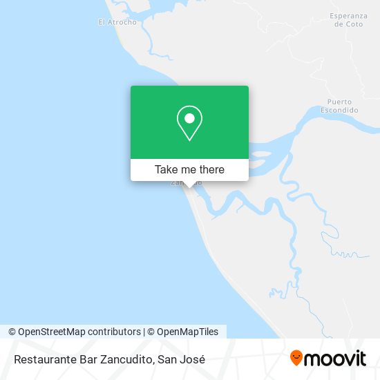 Restaurante Bar Zancudito map