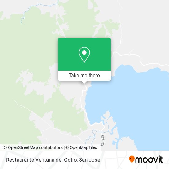 Restaurante Ventana del Golfo map