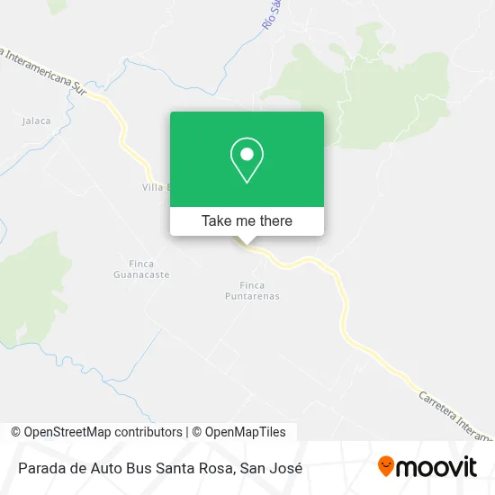 Parada de Auto Bus Santa Rosa map