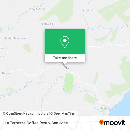 La Terrasse Coffee Resto map