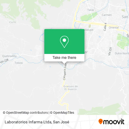 Laboratorios Infarma Ltda map