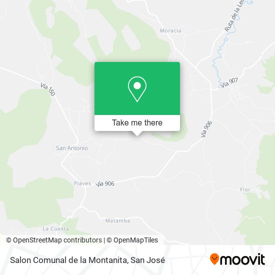 Salon Comunal de la Montanita map