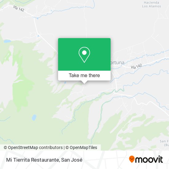 Mi Tierrita Restaurante map