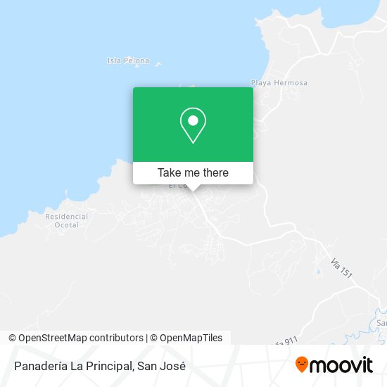 Mapa de Panadería La Principal