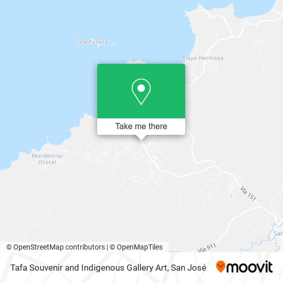 Tafa Souvenir and Indigenous Gallery Art map