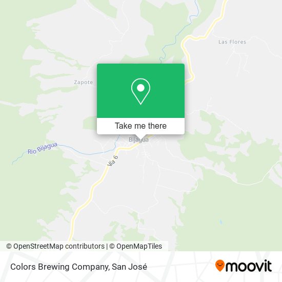 Colors Brewing Company map