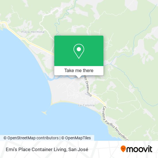 Mapa de Emi's Place Container Living