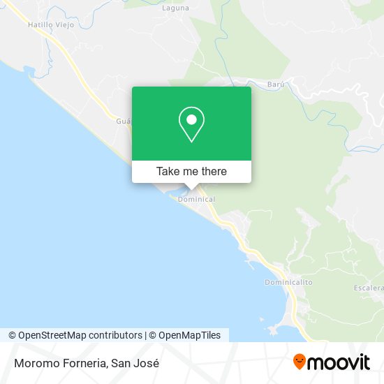 Mapa de Moromo Forneria