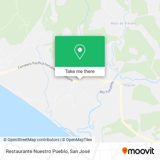 Mapa de Restaurante Nuestro Pueblo