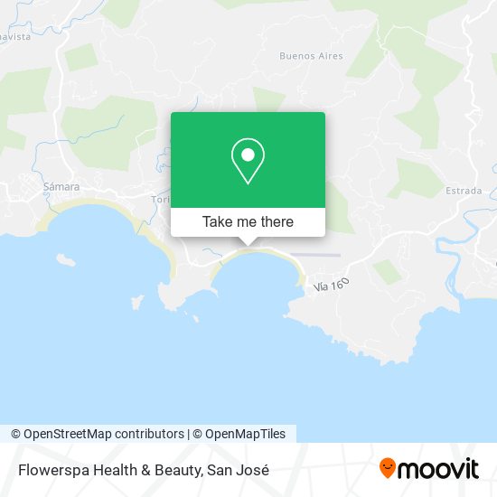 Flowerspa Health & Beauty map