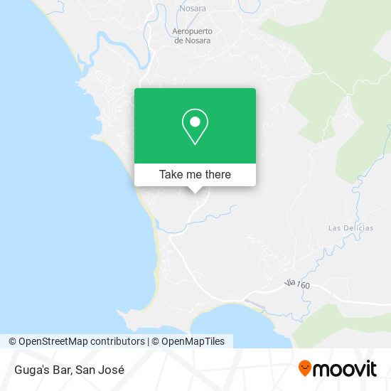 Mapa de Guga's Bar