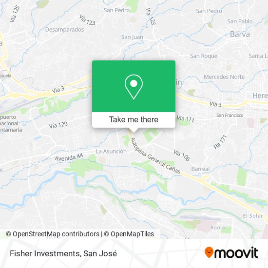 Mapa de Fisher Investments