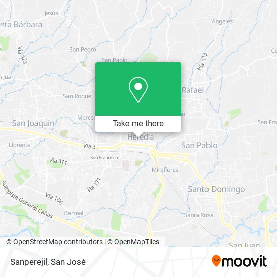 Mapa de Sanperejil