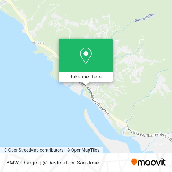 BMW Charging @Destination map