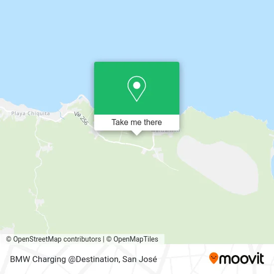 BMW Charging @Destination map