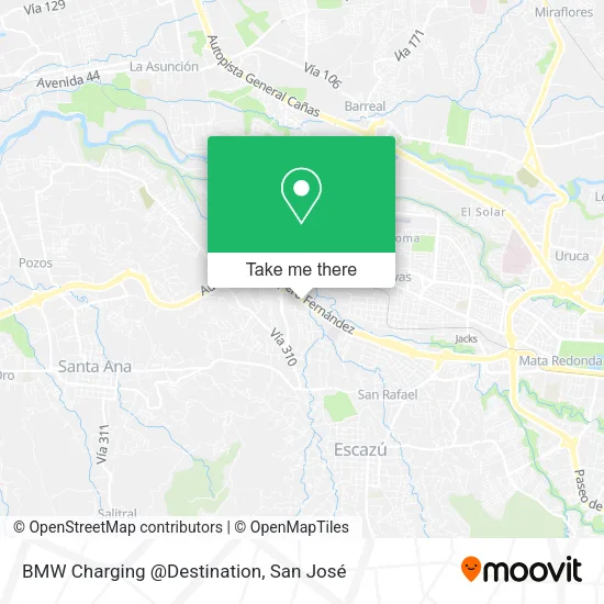 BMW Charging @Destination map