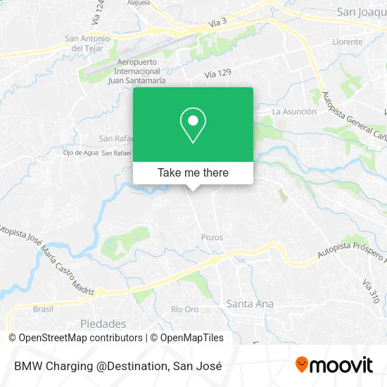 BMW Charging @Destination map