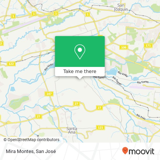 Mira Montes map