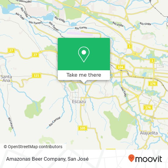 Amazonas Beer Company map