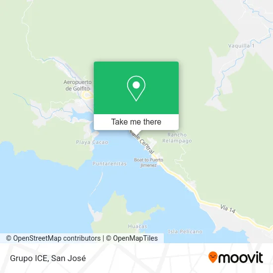 Grupo ICE map