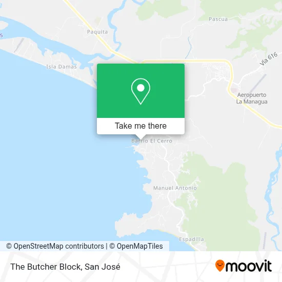 The Butcher Block map