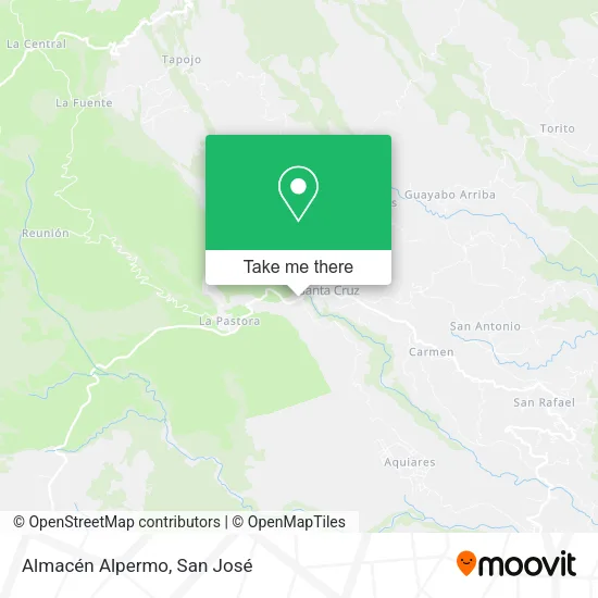Mapa de Almacén Alpermo