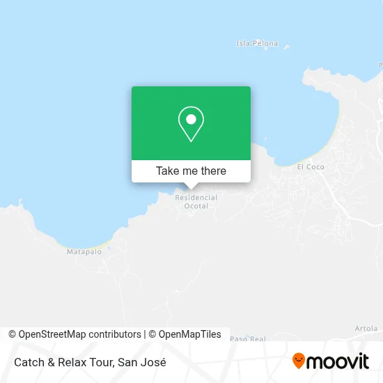 Catch & Relax Tour map