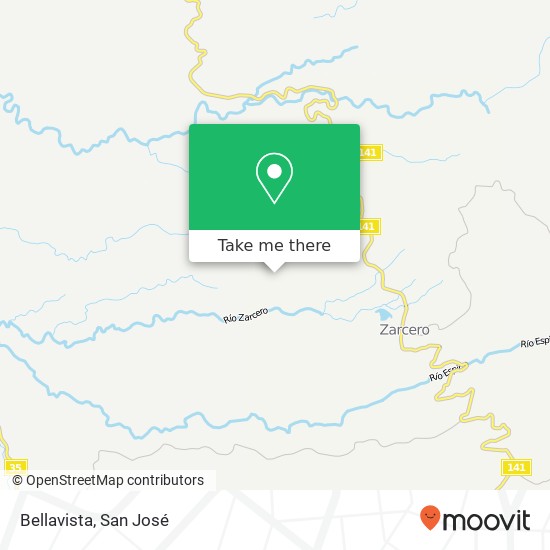 Bellavista map