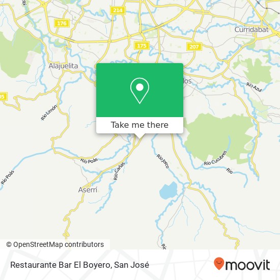 Restaurante Bar El Boyero map