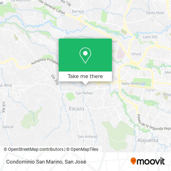 Condominio San Marino map