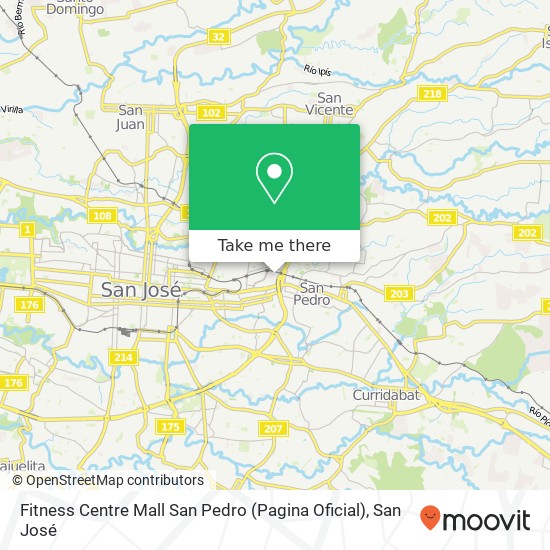 Fitness Centre Mall San Pedro (Pagina Oficial) map