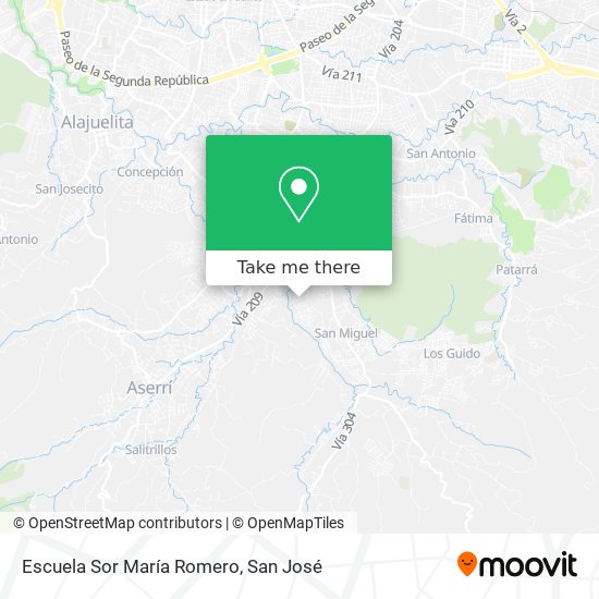 Escuela Sor María Romero map