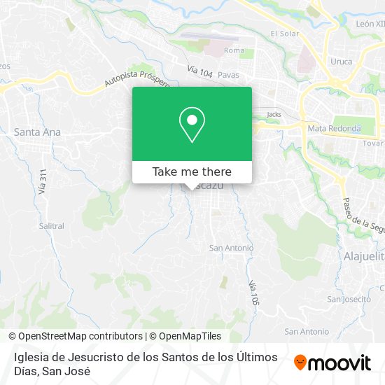 Iglesia de Jesucristo de los Santos de los Últimos Días map