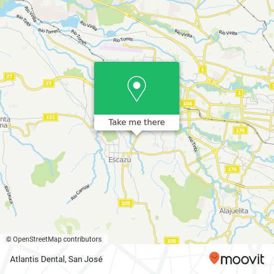 Atlantis Dental map