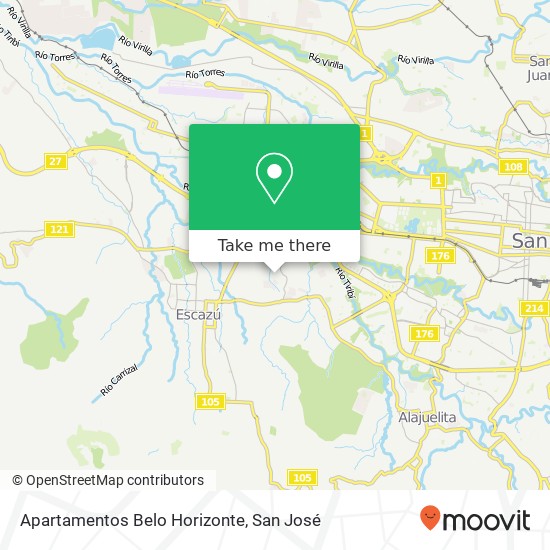 Apartamentos Belo Horizonte map